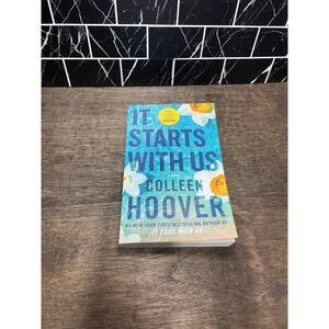 It Starts With Us by Colleen Hoover – Paperback Romance Novel